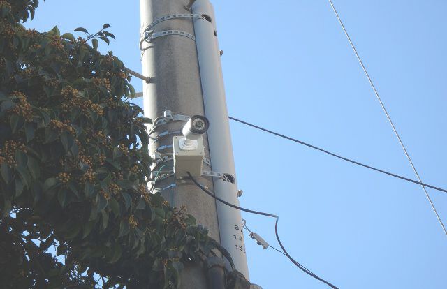 建物外・防犯カメラ